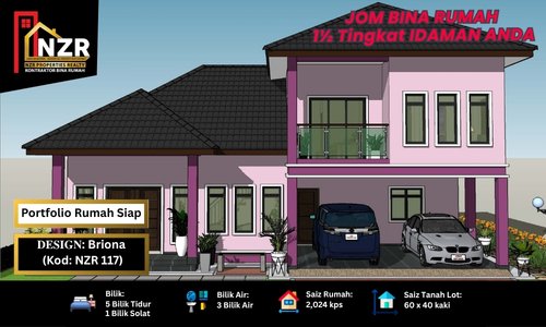 Portfolio testimoni Puan Nor Azlina rumah Briona NZR117 2,024 kps 5 bilik 3 bilik air