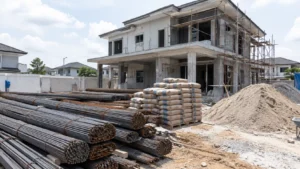 Read more about the article Harga Bahan Binaan Terkini: Besi, Simen & Pasir