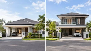 Read more about the article Rumah Setingkat vs Dua Tingkat: Kos & Mana Lebih Berbaloi?