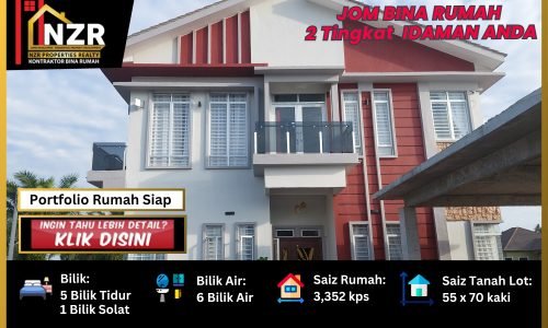 Portfolio testimoni pelanggan rumah Urban Ville NZR313 1½ tingkat 3,352 kps 5 bilik 6 bilik air di Bandar Puncak Alam